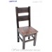 Деревянный стул Antik-1505, под старину, для ресторана, паба, таверны, кафе, для бани, дома, дачи, летней площадки, террассы....